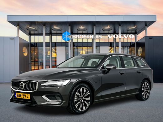 Volvo V60 T6 Recharge AWD Ultimate Bright | 18" | Panoramadak | Blond Leder | Head-up | Elektr. verst. stoe... Volvo V60 T6 Recharge AWD Ultimate Bright | 18" | Panoramadak | Blond Leder | Head-up | Elektr. verst. stoe...