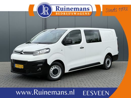 Citroën Jumpy 2.0 BlueHDI 123 PK / L3H1 / 1e EIG. / DUBBELE CABINE 6-PERS / AIRCO / CRUISE / CAMERA Citroën Jumpy 2.0 BlueHDI 123 PK / L3H1 / 1e EIG. / DUBBELE CABINE 6-PERS / AIRCO / CRUISE / CAMERA