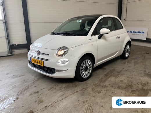 Fiat 500 1.0 Hybrid Dolcevita | Panoramadak | Climate & Cruise C. | Keyless | Park Assist | 16"LMV | Navig... Fiat 500 1.0 Hybrid Dolcevita | Panoramadak | Climate & Cruise C. | Keyless | Park Assist | 16"LMV | Navig...
