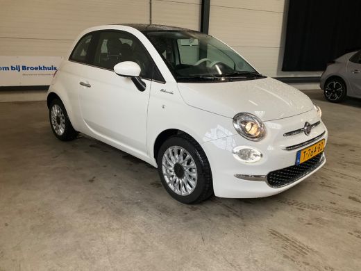 Fiat 500 1.0 Hybrid Dolcevita | Panoramadak | Climate & Cruise C. | Keyless | Park Assist | 16"LMV | Navig... ActivLease financial lease