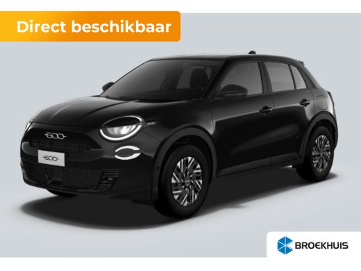Fiat 600 Black Edition | 16" stalen velgen met Bi-color cover | 7" TFT Informatiedisplay in kleur | Apple ... Fiat 600 Black Edition | 16" stalen velgen met Bi-color cover | 7" TFT Informatiedisplay in kleur | Apple ...