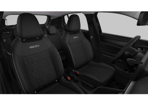 Fiat 600 Black Edition | 7" TFT Informatiedisplay in kleur | Apple Carplay® / Android Auto™ | Elektrisch v... ActivLease financial lease