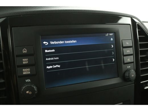 Mercedes-Benz Vito 114 CDI Lang Automaat Airco Cruise Carplay Camera Trekhaak 18"LMV Navigatie 3 Persoons ActivLease financial lease