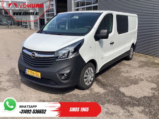Opel Vivaro 1.6 CDTI 125 pk L2 DC Dubbel Cabine EXPORT ONLY Climate/ Navi/ Cruise/ Camera/ PDC ActivLease financial lease
