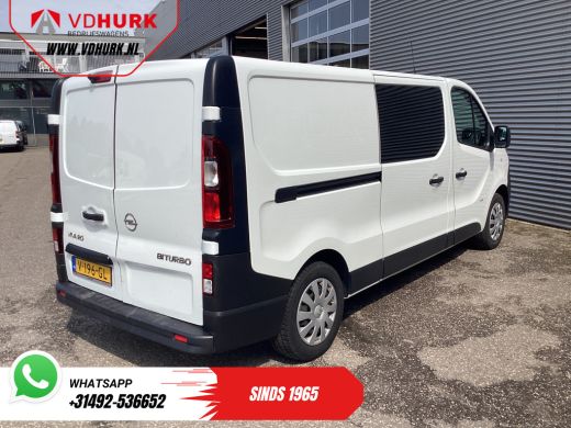 Opel Vivaro 1.6 CDTI 125 pk L2 DC Dubbel Cabine EXPORT ONLY Climate/ Navi/ Cruise/ Camera/ PDC ActivLease financial lease