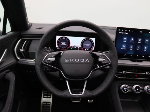 Skoda Kodiaq 1.5 TSI MHEV Sportline Business 7p 150PK DSG Matrix led, trekhaak, Canton sound, verwarmbare voor... ActivLease financial lease