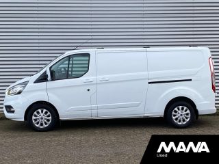 Ford Transit Custom 300 2.0 TDCI L2H1 LIMITED 2X schuif Automaat 170PK LIMITED LED Cruise Camera Sensoren Trekhaak Bl...