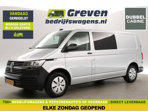 Volkswagen Transporter 2.0 TDI L2H1 | Dubbele Cabine | 5 Persoons | Airco Carplay Cruise PDC Elektrpakket Volkswagen Transporter 2.0 TDI L2H1 | Dubbele Cabine | 5 Persoons | Airco Carplay Cruise PDC Elektrpakket