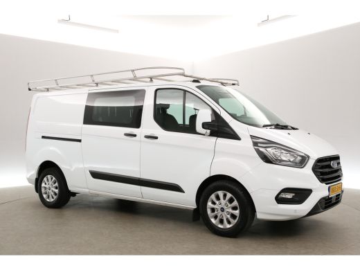 Ford Transit Custom 340 2.0 TDCI L2H1 | Dubbele Cabine | 5 Persoons | Automaat Camera Carplay LED Airco 2xSchuifdeur ... ActivLease financial lease