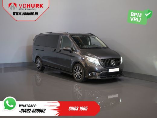 Mercedes-Benz Vito 119 CDI Aut. L3 BPM VRIJ! LED/ Carplay/ LMV 19"/ Stoelverw./ Glaslook/ Alarm III/ 2.5t Trekverm./... Mercedes-Benz Vito 119 CDI Aut. L3 BPM VRIJ! LED/ Carplay/ LMV 19"/ Stoelverw./ Glaslook/ Alarm III/ 2.5t Trekverm./...