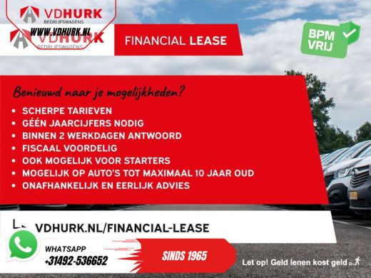 Mercedes-Benz Vito 119 CDI Aut. L3 BPM VRIJ! LED/ Carplay/ LMV 19"/ Stoelverw./ Glaslook/ Alarm III/ 2.5t Trekverm./... ActivLease financial lease