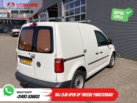 Volkswagen Caddy 2.0 TDI BPM VRIJ! Inrichting/ Airco/ Cruise/ Camera/ Trekhaak/ Dwarsdragers ActivLease financial lease