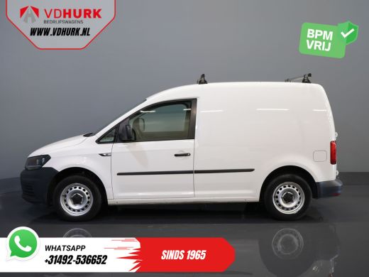 Volkswagen Caddy 2.0 TDI BPM VRIJ! NL Auto/ Inrichting/ Airco/ Cruise/ Camera/ Trekhaak/ Dwarsdragers ActivLease financial lease