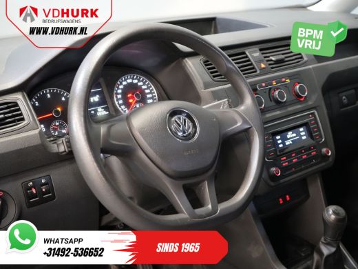 Volkswagen Caddy 2.0 TDI BPM VRIJ! NL Auto/ Inrichting/ Airco/ Cruise/ Camera/ Trekhaak/ Dwarsdragers ActivLease financial lease