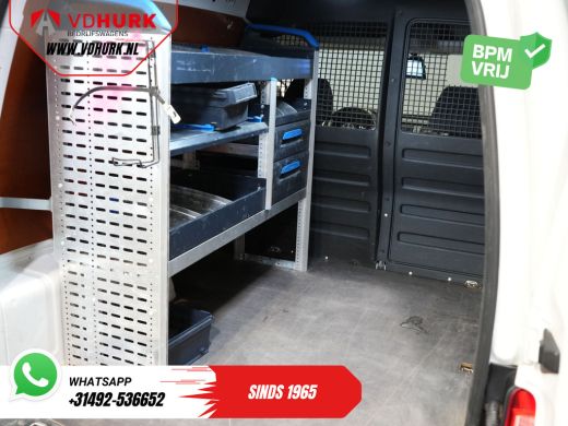 Volkswagen Caddy 2.0 TDI BPM VRIJ! NL Auto/ Inrichting/ Airco/ Cruise/ Camera/ Trekhaak/ Dwarsdragers ActivLease financial lease