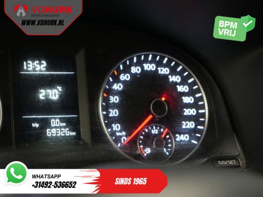 Volkswagen Caddy 2.0 TDI BPM VRIJ! NL Auto/ Inrichting/ Airco/ Cruise/ Camera/ Trekhaak/ Dwarsdragers ActivLease financial lease