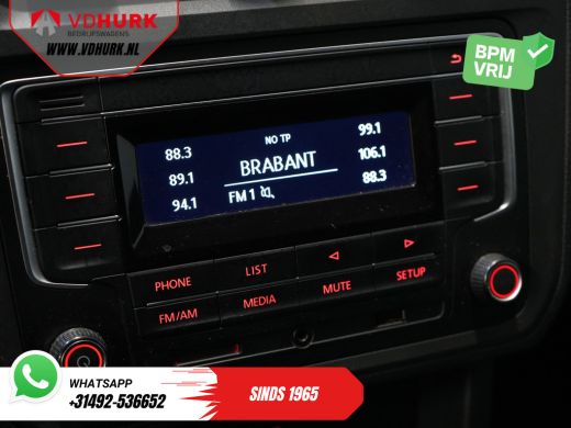 Volkswagen Caddy 2.0 TDI BPM VRIJ! NL Auto/ Inrichting/ Airco/ Cruise/ Camera/ Trekhaak/ Dwarsdragers ActivLease financial lease