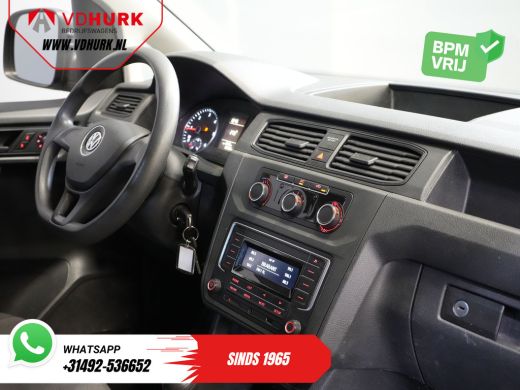 Volkswagen Caddy 2.0 TDI BPM VRIJ! NL Auto/ Inrichting/ Airco/ Cruise/ Camera/ Trekhaak/ Dwarsdragers ActivLease financial lease