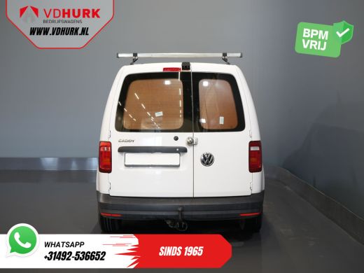 Volkswagen Caddy 2.0 TDI BPM VRIJ! NL Auto/ Inrichting/ Airco/ Cruise/ Camera/ Trekhaak/ Dwarsdragers ActivLease financial lease