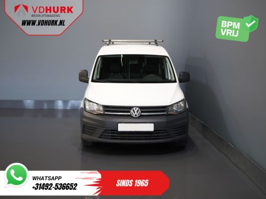 Volkswagen Caddy 2.0 TDI BPM VRIJ! NL Auto/ Inrichting/ Airco/ Cruise/ Camera/ Trekhaak/ Dwarsdragers ActivLease financial lease