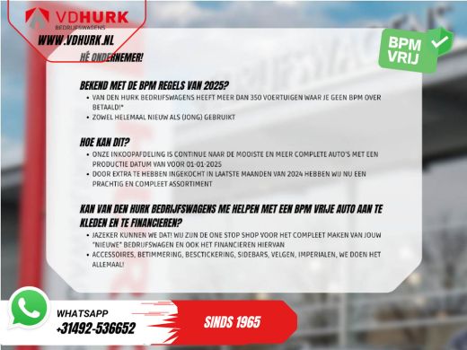 Volkswagen Caddy 2.0 TDI BPM VRIJ! NL Auto/ Inrichting/ Airco/ Cruise/ Camera/ Trekhaak/ Dwarsdragers ActivLease financial lease