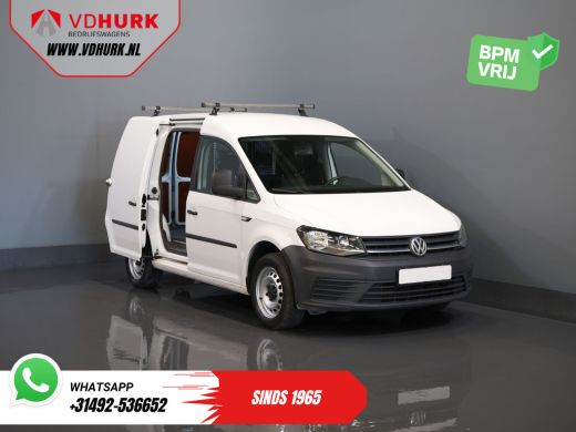 Volkswagen Caddy 2.0 TDI BPM VRIJ! NL Auto/ Inrichting/ Airco/ Cruise/ Camera/ Trekhaak/ Dwarsdragers ActivLease financial lease