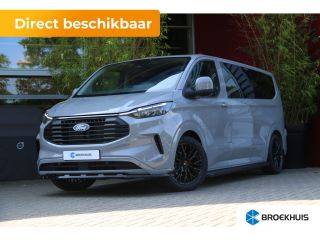 Ford Transit Custom 320 2.0 TDCI L2H1 Broekhuis Black Edition dubbele cabine Automaat 19" Lichtmetalen velgen | Spoil...
