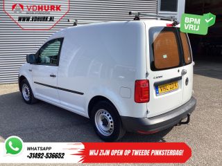 Volkswagen Caddy 2.0 TDI BPM VRIJ! Inrichting/ Airco/ Cruise/ Camera/ Trekhaak/ Dwarsdragers