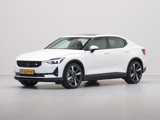Polestar 2 Long Range Dual Motor 408pk Launch Edition 78kWh Panorama Navigatie 360 camera Stoelverwarming Ha...