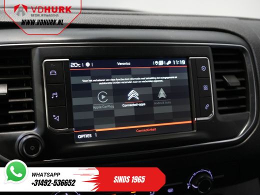 Citroën Jumpy 1.5 HDI 100 pk L2 BPM VRIJ! NL Auto/ Navi/ Carplay/ Camera/ PDC/ LMV/ Cruise/ Airco ActivLease financial lease