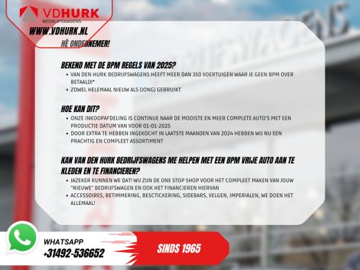 Mercedes-Benz Sprinter 214 2.2 CDI EXPORT ONLY Airco/ Cruise/ Trekhaak/ Bluetooth ActivLease financial lease