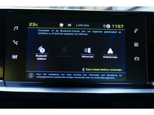 Peugeot e-208 EV 136PK 50KWH 5-DRS ACTIVE AUTOMAAT / NAVI / LED / CLIMA / WARMTEPOMP / 3-FASE / DAB+ / BLUETOOT... ActivLease financial lease
