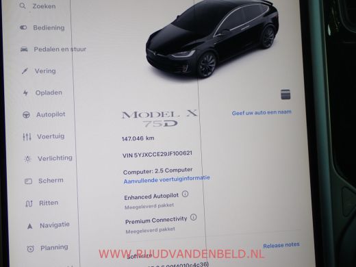 Tesla Model X 75D MCU2 CCS 22-INCH/ENHANCED-AUTOPILOT/CHROME-DELETE ActivLease financial lease