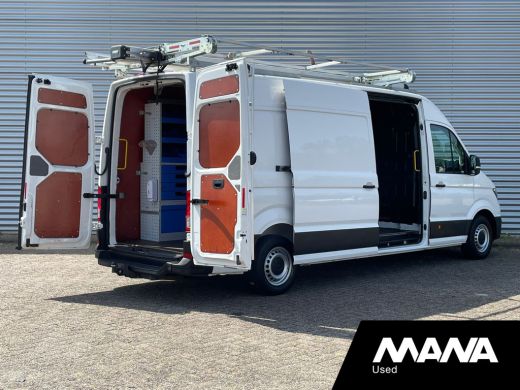 Volkswagen Crafter 35 2.0TDI 141PK L4H3 Trendline Imperiaal Ladderlift Airco Trekhaak Kasten ActivLease financial lease