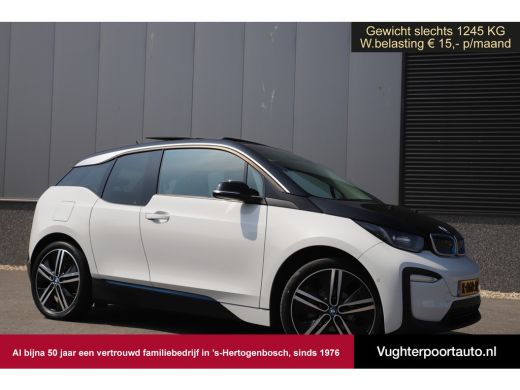 BMW i3 Executive 120Ah 42 kWh/Sunroof/Adaptive/Camera/W-pomp/20"/3-fase BMW i3 Executive 120Ah 42 kWh/Sunroof/Adaptive/Camera/W-pomp/20"/3-fase