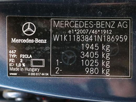 Mercedes-Benz CLA 180 Aut. Business Sol. | LED |  Navi | Camera | ActivLease financial lease