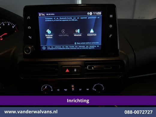 Peugeot Partner 1.5 BlueHDI 102pk L1H1 Inrichting Euro6 Airco | Apple Carplay | Android Auto | Cruisecontrol, Par... ActivLease financial lease