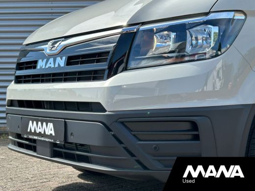 MAN TGE 35 2.0 3.140 140PK Automaat Ascot Gray Airco Cruise Navi Car-Plat Trekhaak Sensoren Camera Multif... ActivLease financial lease