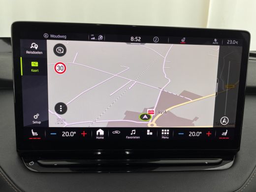 Skoda Enyaq iV 80 Luxus [ 3-Fase ] (INCL-BTW) *PANO | LUXURY-LEATHER | HEAD-UP | ADAPTIVE-CRUISE | MEMORY-PACK |... ActivLease financial lease