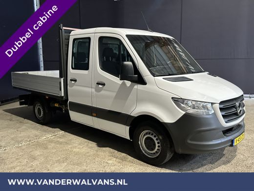 Mercedes-Benz Sprinter 314 CDI 143pk Pick-Up Open Laadbak 1000kg Kraan Dubbele Cabine Euro6 Airco | 3500kg Trekhaak | 6-... ActivLease financial lease