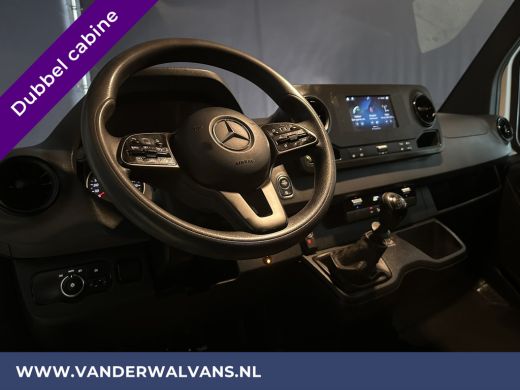 Mercedes-Benz Sprinter 314 CDI 143pk Pick-Up Open Laadbak 1000kg Kraan Dubbele Cabine Euro6 Airco | 3500kg Trekhaak | 6-... ActivLease financial lease