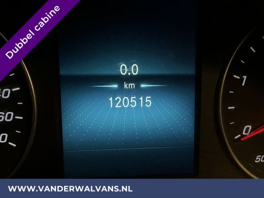 Mercedes-Benz Sprinter 314 CDI 143pk Pick-Up Open Laadbak 1000kg Kraan Dubbele Cabine Euro6 Airco | 3500kg Trekhaak | 6-... ActivLease financial lease