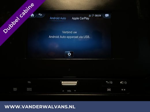 Mercedes-Benz Sprinter 314 CDI 143pk Pick-Up Open Laadbak 1000kg Kraan Dubbele Cabine Euro6 Airco | 3500kg Trekhaak | 6-... ActivLease financial lease