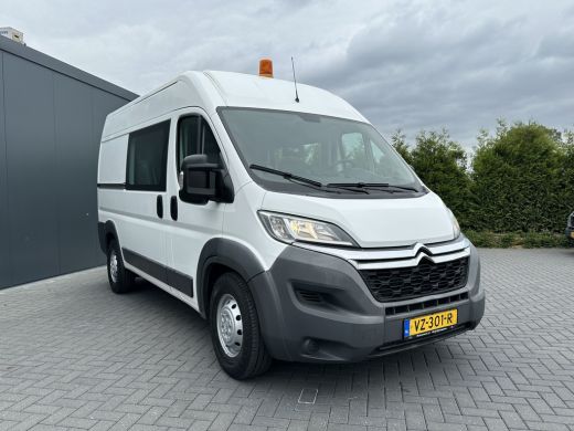Citroën Jumper 2.2 HDI 131 PK ZWAAR / L2H2 / 7-PERS DUBBELE CABINE / AIRCO / 3 TONS TREKHAAK / CAMERA / INRICHTING ActivLease financial lease