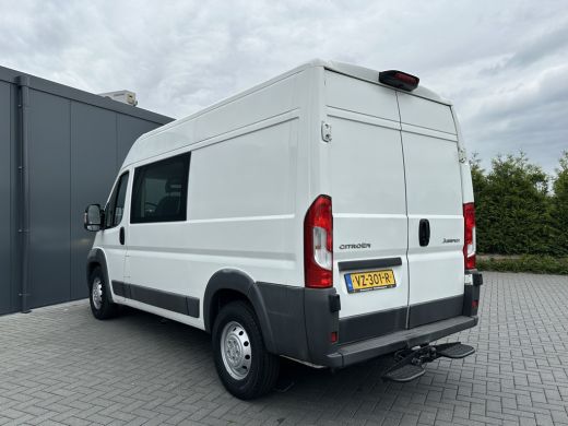 Citroën Jumper 2.2 HDI 131 PK ZWAAR / L2H2 / 7-PERS DUBBELE CABINE / AIRCO / 3 TONS TREKHAAK / CAMERA / INRICHTING ActivLease financial lease