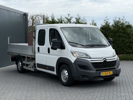 Citroën Jumper 2.2 HDI 150 PK PICK UP / 3 ZIJDIGE KIPPER / L4 MAXI / 1e EIG. / 7 PERS. DUBBEL CABINE / AIRCO / N... ActivLease financial lease