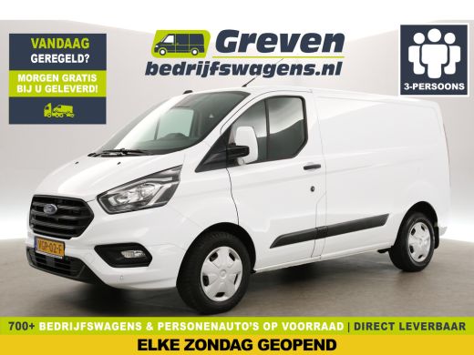 Ford Transit Custom 320 2.0 TDCI L1H1 Airco Cruise LED Parkeersensoren 3 Persoons Schuifdeur Ford Transit Custom 320 2.0 TDCI L1H1 Airco Cruise LED Parkeersensoren 3 Persoons Schuifdeur