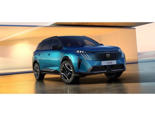 Peugeot e-5008 EV 210PK 73KWH GT AVANTAGE AUTOMAAT NAVI / CLIMA / WARMTEPOMP / 19"LMV / 360 CAMERA / PANODAK / K...