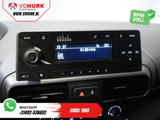 Peugeot Partner 1.6 HDI 75 pk BPM VRIJ! Airco/ Cruise ActivLease financial lease