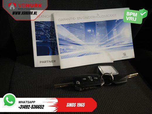 Peugeot Partner 1.6 HDI 75 pk BPM VRIJ! Airco/ Cruise ActivLease financial lease